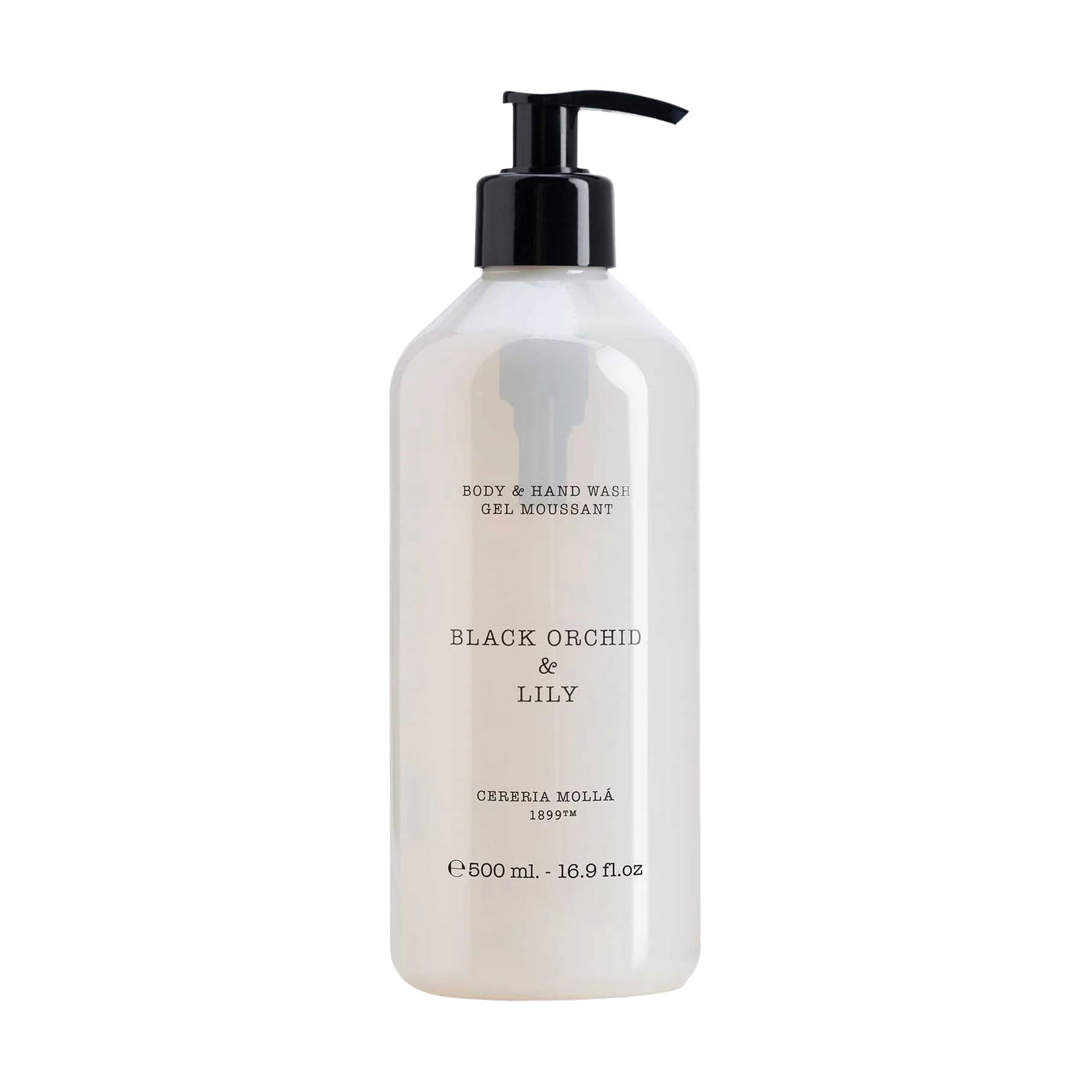 Парфумоване рідке мило Cereria Molla Black Orchid &amp; Lily, 500 мл